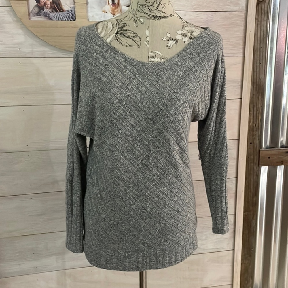 Juicy Couture Gray Long Sleeve Top S